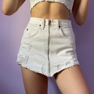 Ripped Skirt